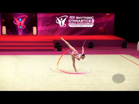 TUNCEL Kamelya (TUR) - 2021 Rhythmic Worlds, Kitakyushu (JPN) - Qualifications Ribbon
