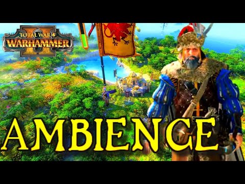 Warhammer 2 Ambience/ASMR:  Markus Wulfhart, the Huntsmarshal of the Empire I Studying, Sleeping I