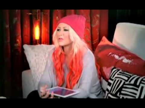 Christina Aguilera talks about Bionic , Lotus and Stripped