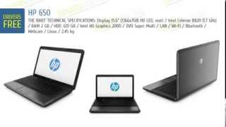 Video thumbnail for DriversFree: HP 650 specs & video review by DriversFree.org