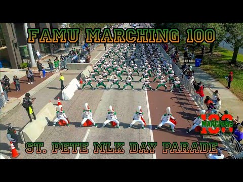 Famu Marching 100 | " St. Pete MLK Day Parade" (2025)
