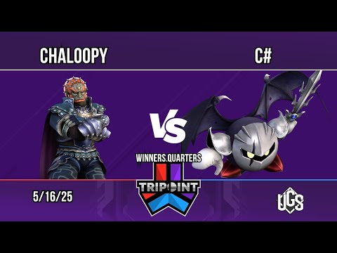 Tripoint Smash 280 - Winners Quarters - Chaloopy(Ganondorf) Vs. C#(Meta Knight)