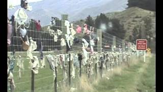 preview picture of video 'Cardrona Bra Fence in New Zealand'