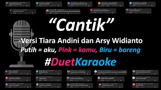 Download lagu Tiara Andini, Arsy Widianto – Cantik (Duet Karaoke Version - Part Cowok Only) | Cover mp3