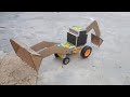 Matchbox JCB Diy Craft How To Make Matchbox JCB At Home Mini JCB Buldozer