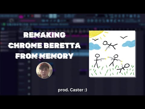 sick prod tries to remake chrome beretta from memory | prod. Caster