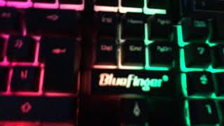 How to turn led lights on a RGB BlueFinger