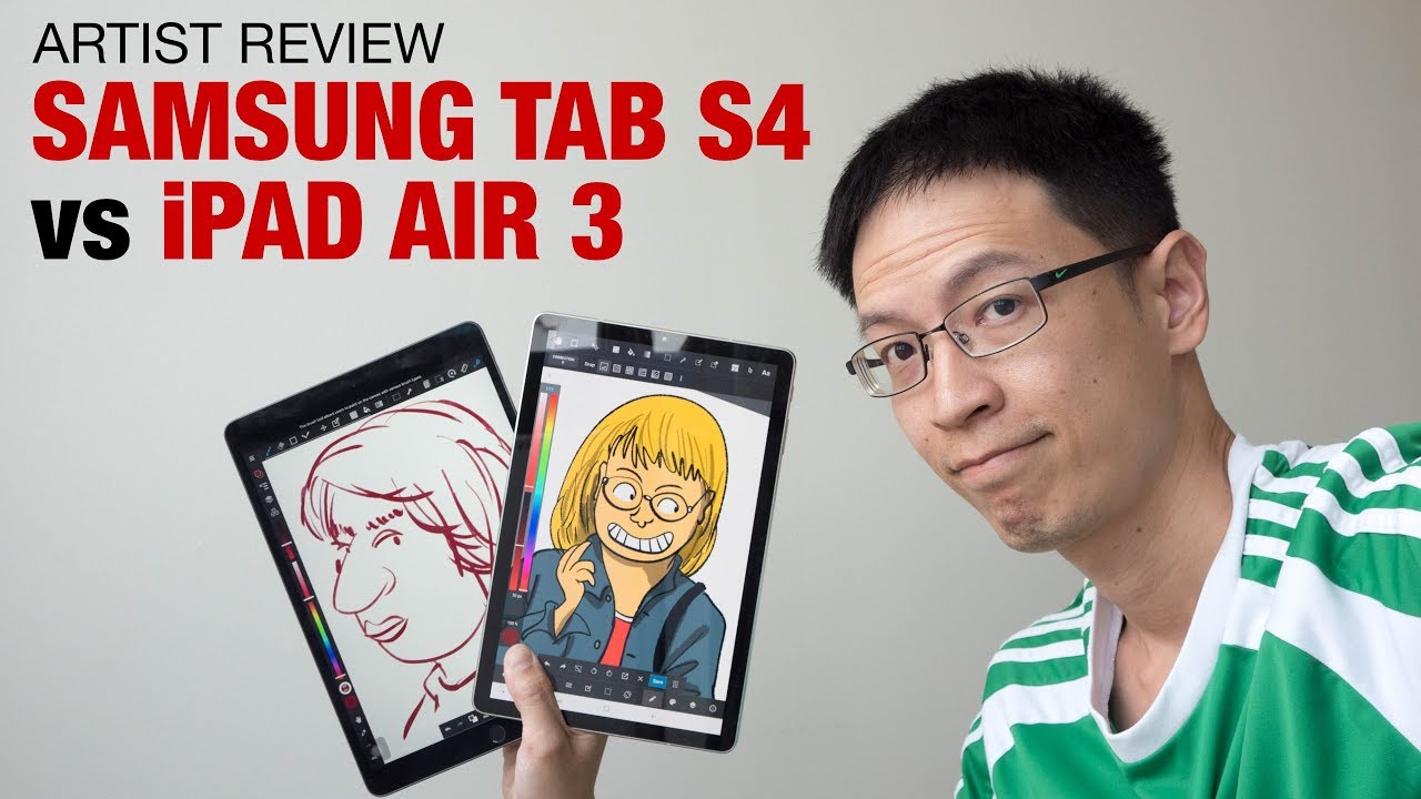 Samsung Tab S4 vs iPad Air 3 (Artist Comparison)
