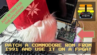 MEGA65: Patch a Commodore 65 ROM to use with the XEMU Emulator