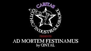 Qntal - Ad Mortem Festinamus - Karaoke w. lyrics - Caritas