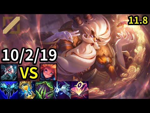 Zilean Mid vs Zoe - KR Master | Patch 11.8