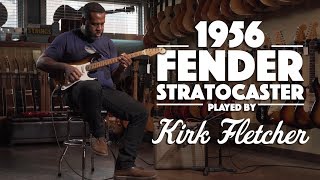 Video thumbnail for 1956 Fender Stratocaster played by Kirk Fletcher by Carter Vintage Guitars