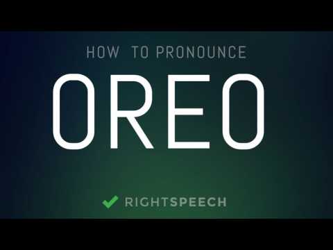 Oreo - How to pronounce Oreo