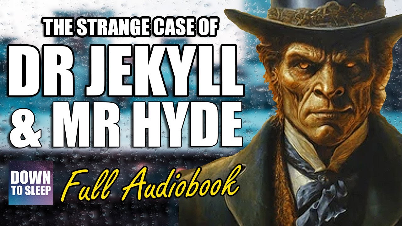 Jekyll and Hyde (Complete Audiobook with rain sounds) | Relaxing ASMR Bedtime Story (Male Voice)