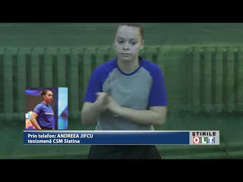 ANDREEA JIFCU PE PODIUM LA CUPA ROMANIEI