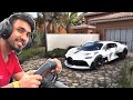 DRIVING BUGATTI DIVO WITH REAL STEERING WHEEL TECHNO GAMERZ
