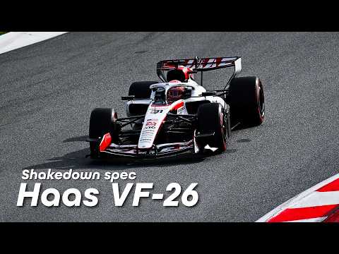 F1 2026: Haas VF-26 shakedown first impressions