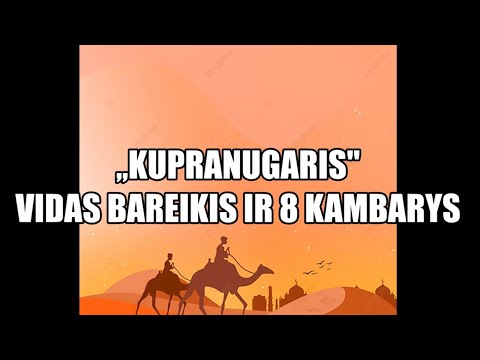 Vidas Bareikis ir 8 Kambarys -  Kupranugaris (Lyrics)