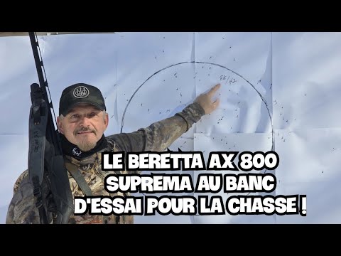 The Beretta AX 800 SUPREMA put to the test for hunting
