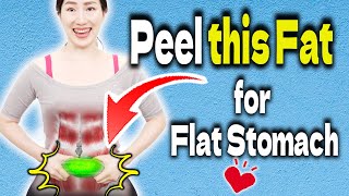 Peeling Here Removes More Fat than Ab Workout👋 Crucial Massage for Long Staying Stomach Fat