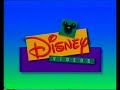 Opening Closing To Basil The Great Mouse Detective 2000 VHS European Portuguese Copy