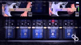 Video thumbnail for EBS Pedals - Play through - Multicomp, DynaVerb, MultiDrive, MetalDrive, etc by Ola Englund