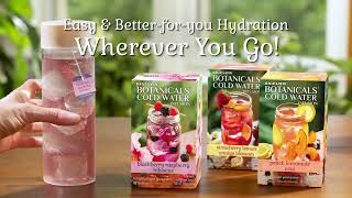 Bigelow Tea Botanicals Cold Water Infusion 20 second video