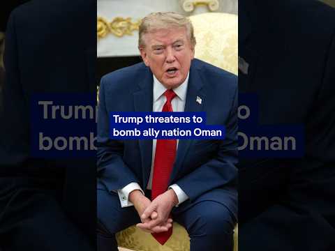 Trump threatens to bomb ally Oman over its Strait of Hormuz talks with Iran | DW News