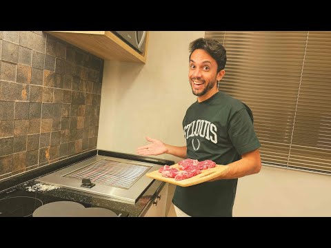 FIRST BARBECUE ON OUR NEW HOUSE ELECTRIC GRILL