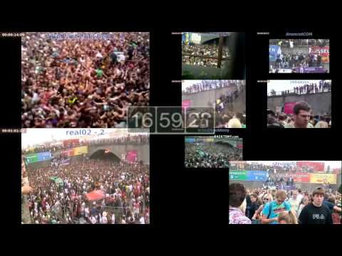 Loveparade Synchronisation 16:54 - 17:05