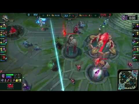 NV (Seraph Camille) VS EUN (Fox Syndra) Game 1 Highlights - 2017 NACS Summer Promo