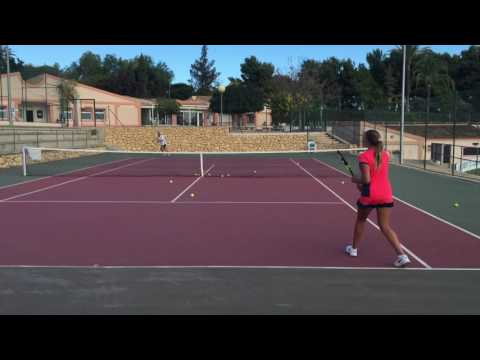 Daria Yakovleva - US colleges recruiting video - tennis Fall 2017
