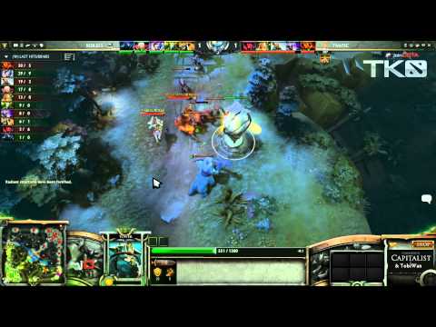 Fnatic vs RoX KIS Game 1   MLG TKO Dota 2   TobiWan & Capitalist