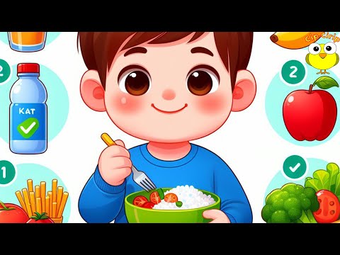 Papa tot ca sa cresti mare (mancarea)! - Cantece pentru copii (desene animate) | Cip-Cirip