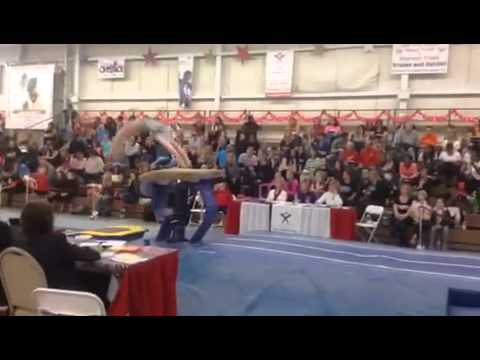 Shealyn Luksik - class of 2019 - Xquisite Gymnastics - Vault 1