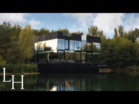 Inside a Floating Glass Lake House Hidden In The Woods | Cotswolds Best Kept Secret?