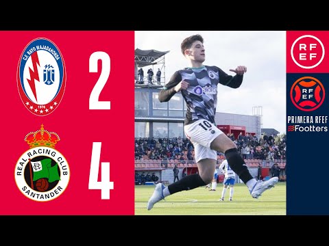 RESUMEN | CF Rayo Majadahonda 2-4 Real Racing Club de Santander | PrimeraRFEF | Jornada 33 | Grupo 1