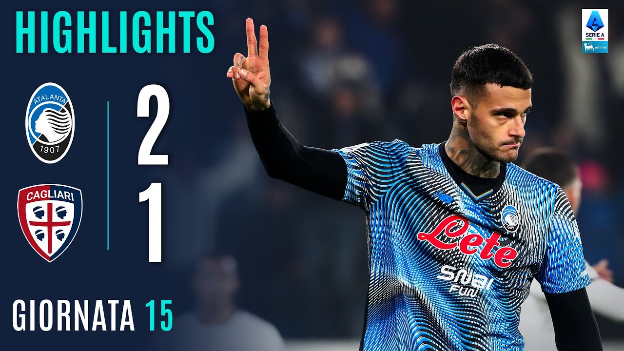ATALANTA-CAGLIARI 2-1 | HIGHLIGHTS | 15ª GIORNATA | SERIE A ENILIVE 2025/26