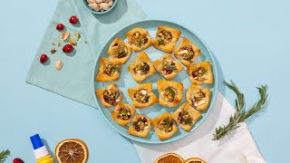 I Cant Believe Its Not Butter! Cranberry Brie Squares Recipe