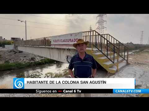 Video: Ayuntamiento de Chimalhuacán deja sin mantenimiento puente peatonal en San Agustín