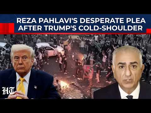 Trump’s Response To Iran's Exiled Crown Prince Sparks Fears? Reza Pahlavi Begs Iranians Amid Unrest