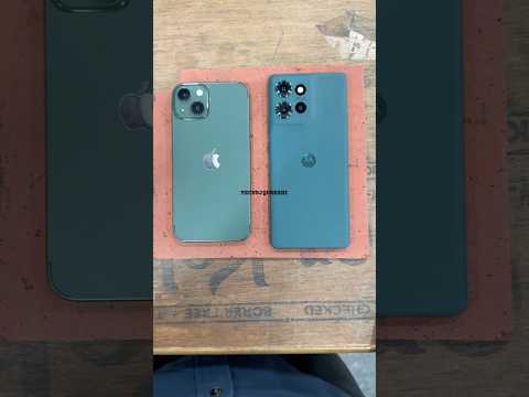 Motorola Edge 50 vs iPhone 13❗️Camera Test❗️#trending #camaratest #shorts