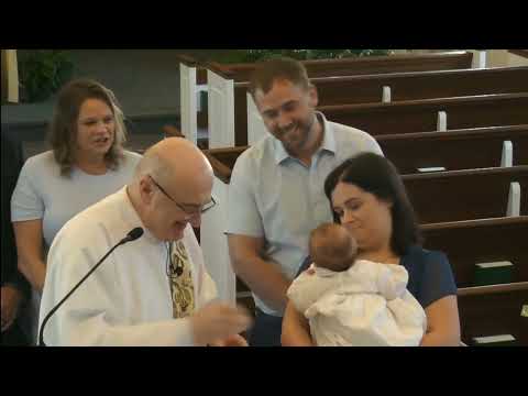 Baptism of Tadhg Drake, Deacon Brendan Brides