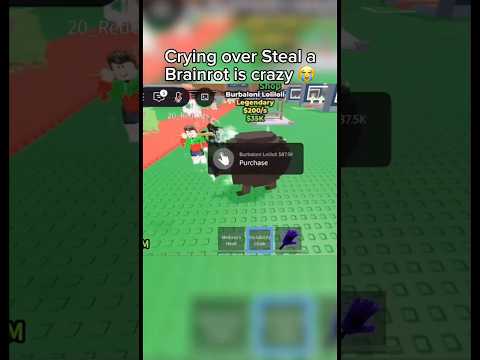 What is Roblox Steal a Brainrot even about  😭