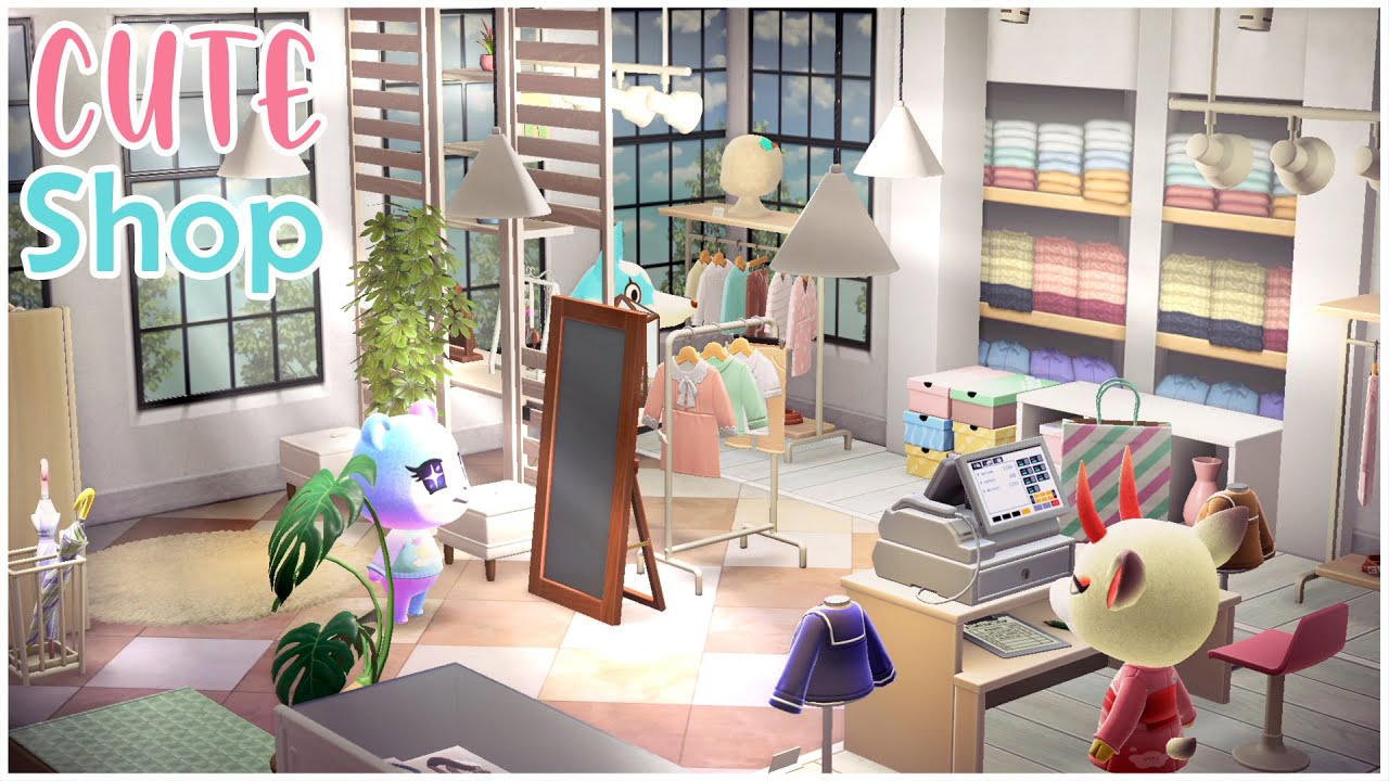 Building a Cute Shop || Happy Home Paradise || Speed Build || acnh