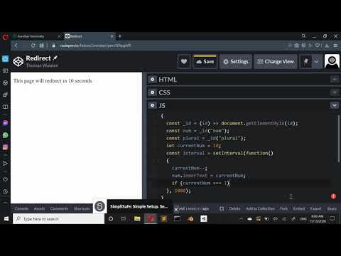 Topics Javascript Redirect Countdown In Javascript