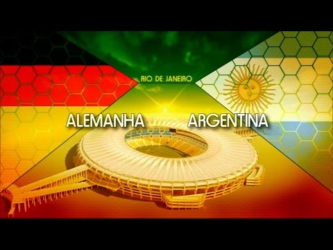 Chamada Globo: Alemanha X Argentina (Copa do Mundo 2014 - Final)