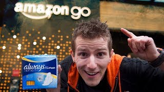 We Stole Tampons from the Cashier-less Amazon Go Store