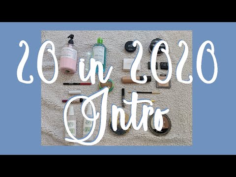 20 in 20 Project Pan | Intro