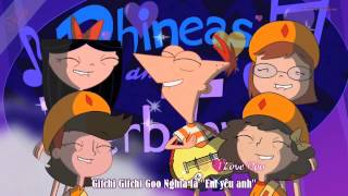 [Vietsub + Kara] Gitchee Gitchee Goo (Extended Version) - Phineas and Ferb
